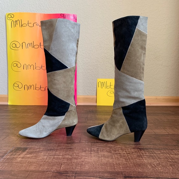 Isabel Marant Etoile 8M(38) patch multicolor boots - Picture 14 of 16